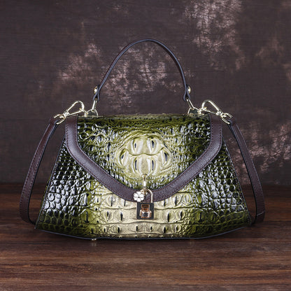 Rindsledertasche im europäischen und amerikanischen Stil