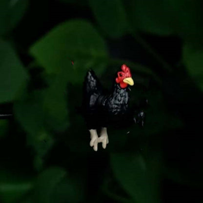 Pendientes con forma de pollo, personalidad creativa, sencillez y moda.