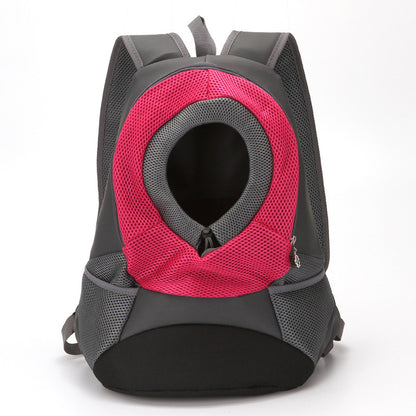 Mochila para mascotas, mochila para perros, bolsa de viaje práctica para perros, suministros para mascotas