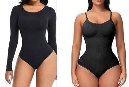 Fajas moldeadoras de una pieza sin costuras para mujer