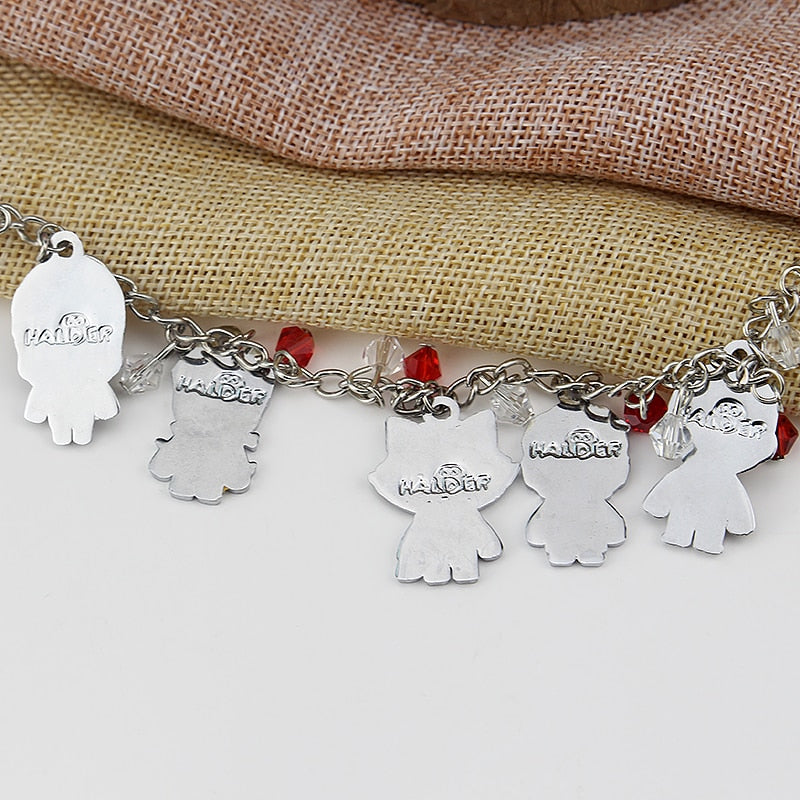 Classic Movie Guardians Of The Galaxy Charms Bracelets Marvel Comics Raccoon Superhero Bracelet & Bangle Jewelry