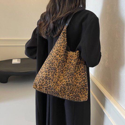 New Contrast Color Mother Bag Lazy Underarm Bag