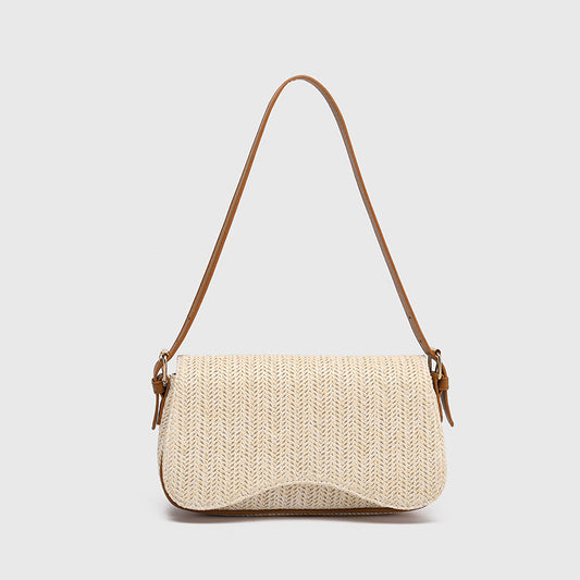 Strohtasche Damen Umhängetasche