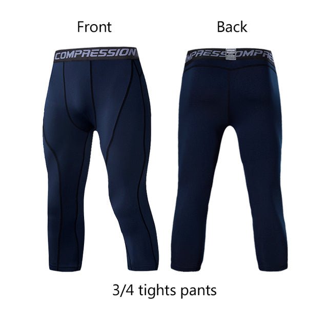Men Lycra Compression Pants Cycling - BAGMODA