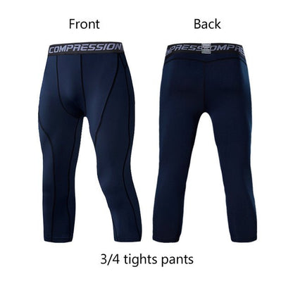 Men Lycra Compression Pants Cycling - BAGMODA