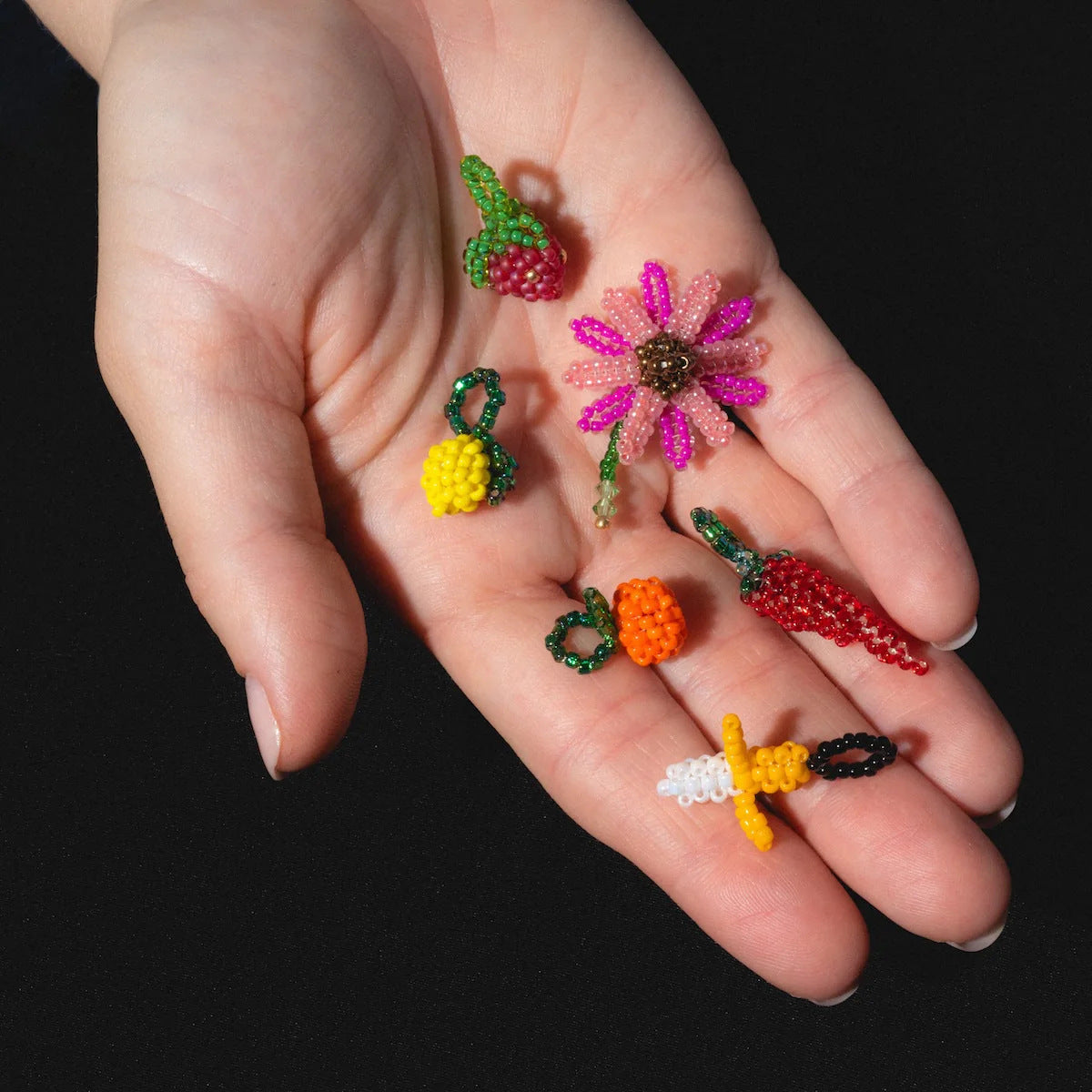 Beaded Hand-woven Small Animal Accessories Pendant