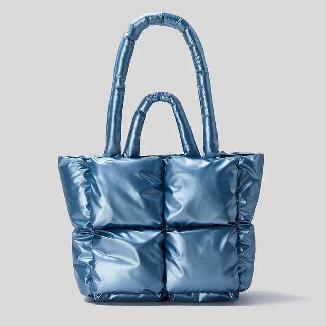 Quilted Fluorescent Tote