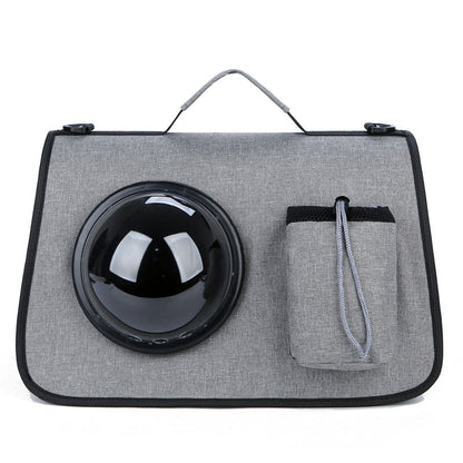 Bolsa portátil para gatos, bolsa cruzada portátil para exteriores para mascotas