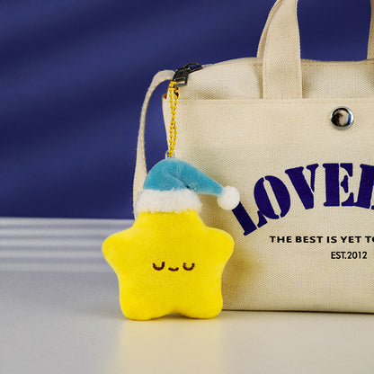 Lindo muñeco de peluche XINGX Muñeca Llavero de coche Colgante