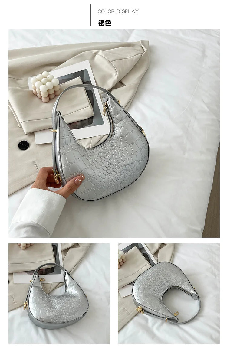 Alligator Pattern Hobo