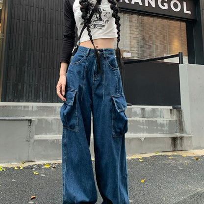 Pantalones anchos y holgados de moda para mujer