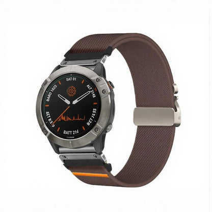 Correa de reloj tejida con cordón elástico para hombre