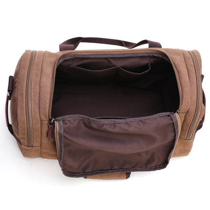 Reisetasche Student Schultertasche Handtasche große Kapazität Reisetasche aus Segeltuch Gepäcktasche