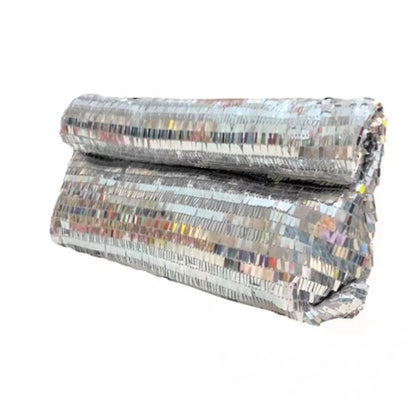 GleamEssence Silver Clutch - BAGMODA