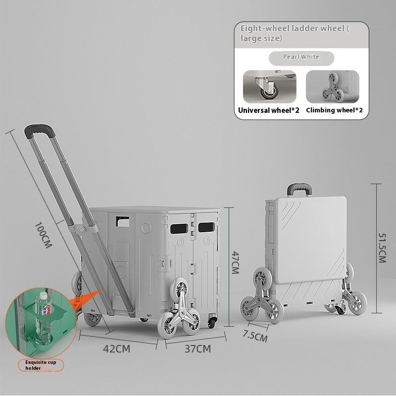Shopping Luggage Trolley Express Trolley Foldable Shopping