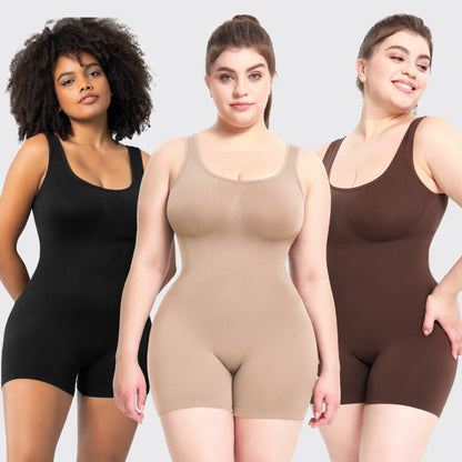 Einfarbige integrierte Sport-Shapewear für Damen