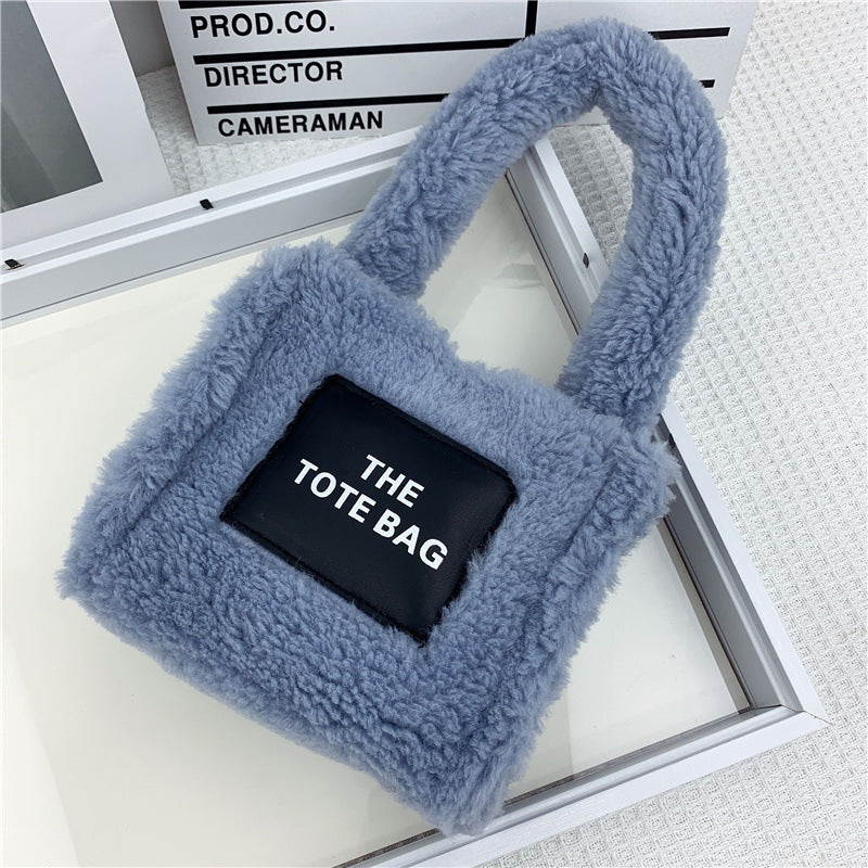 Mini Lamb Wool Tote