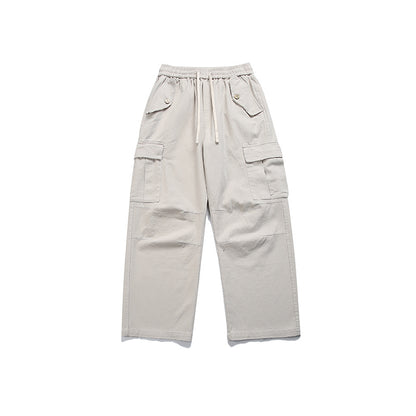 Elastic Waist Casual Pants For Men And Women