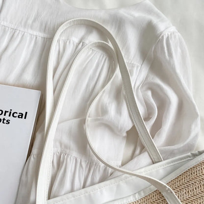 Coastal Charm Woven Tote - BAGMODA