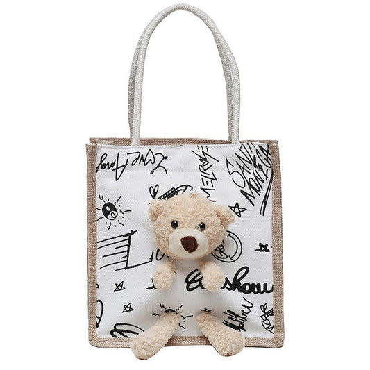Bear Canvas Bag