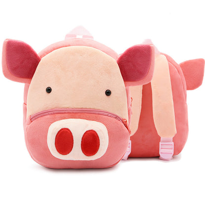 Bonitas mochilas de peluche para guardería, mochilas escolares de dibujos animados, juguetes de animales para niños.