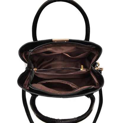 Bolso de hombro de piel suave 