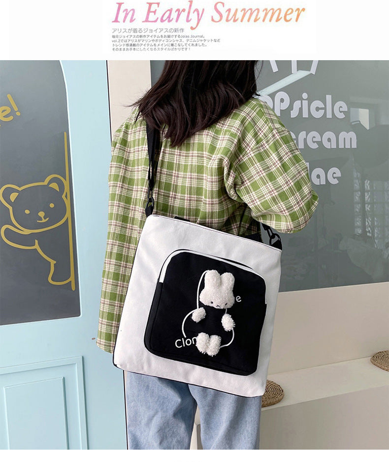 K-Play Canvas Shoulder Bag