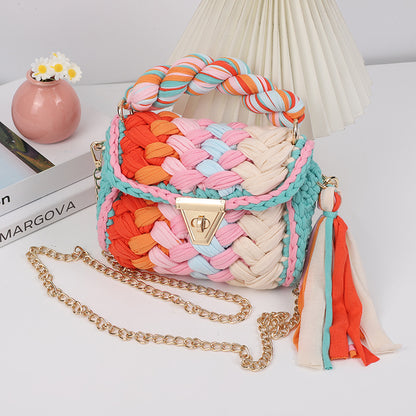 ColorPop Braided Street Bag - BAGMODA