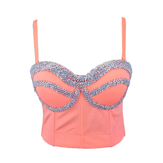 Handmade Fishbone Bralette Women's Strapless Camisole