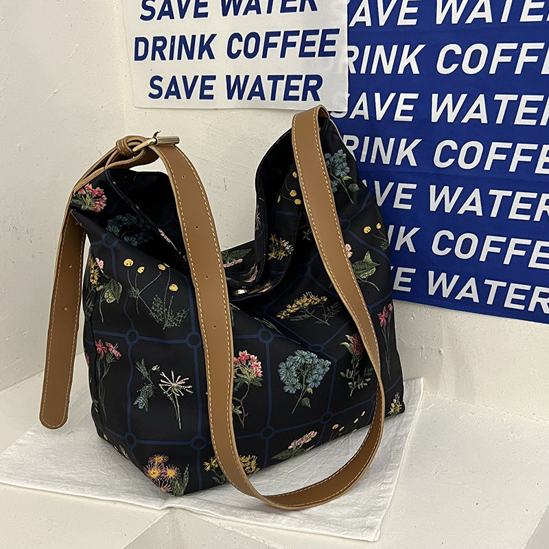 Floral Retro Shoulder Bag