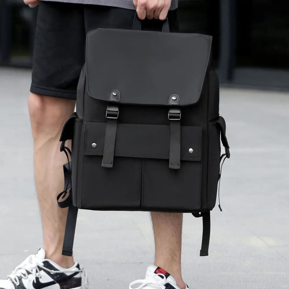 Multi-Pockets Leather Bag