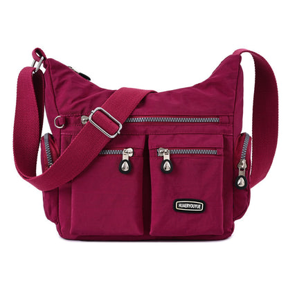 Bolsos cruzados impermeables con múltiples bolsillos