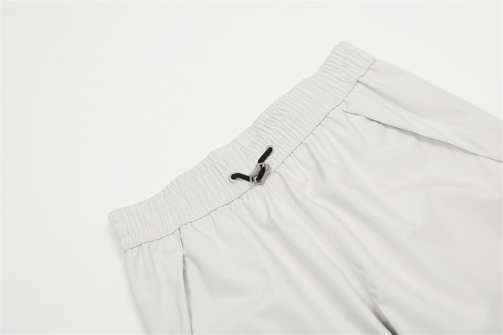 Around Three Bars Patchwork Casual Pants Men - BAGMODA