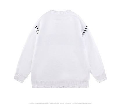 Lazy Loose Edition Lässige Pullover-Strickwaren für Männer und Frauen