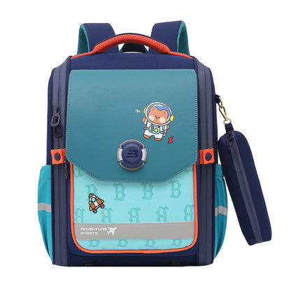 One Piece Dropshipping Grundschüler Schultasche Jungen und Mädchen Entlastung Wirbelsäulenschutz