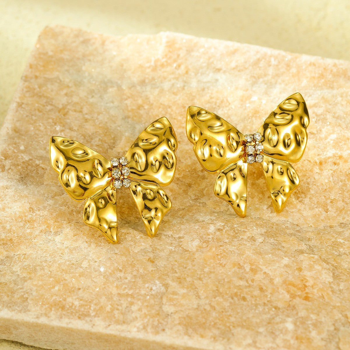 European And American Design Fashion Bowknot Earrings