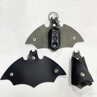 Punk Leder Auto Schlüssel Ring Paket Anhänger Schutzhülle