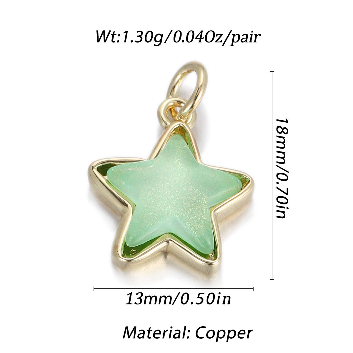 Animal Series Pendant Drop Oil Inlaid Zircon Diy Bracelet Necklace