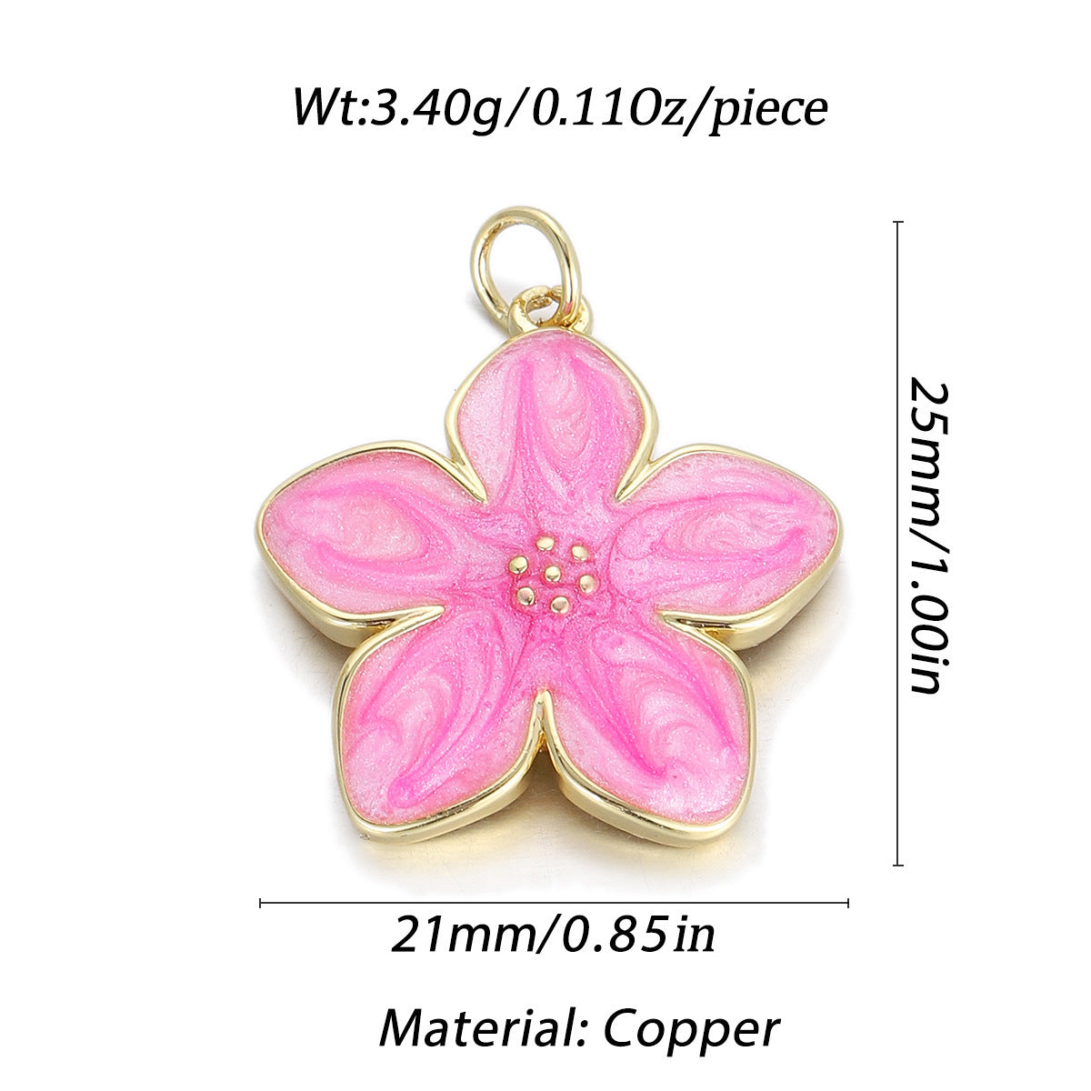 Animal Series Pendant Drop Oil Inlaid Zircon Diy Bracelet Necklace