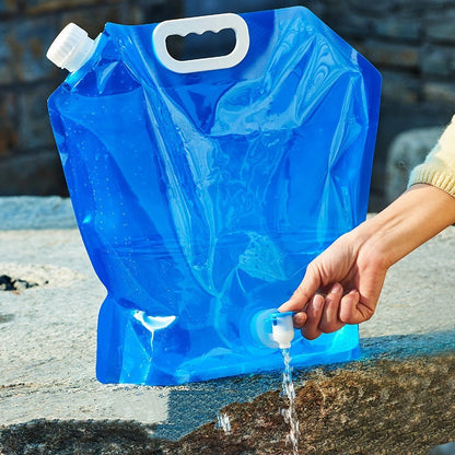 Tragbarer, faltbarer Wassersack für Outdoor-Camping