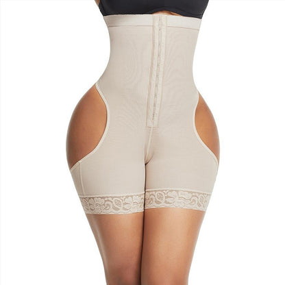 Damen Shapewear Hohe Taille Butt Lifter Bauch Kontrolle Unterwäsche Workout Taille Trainer Korsett