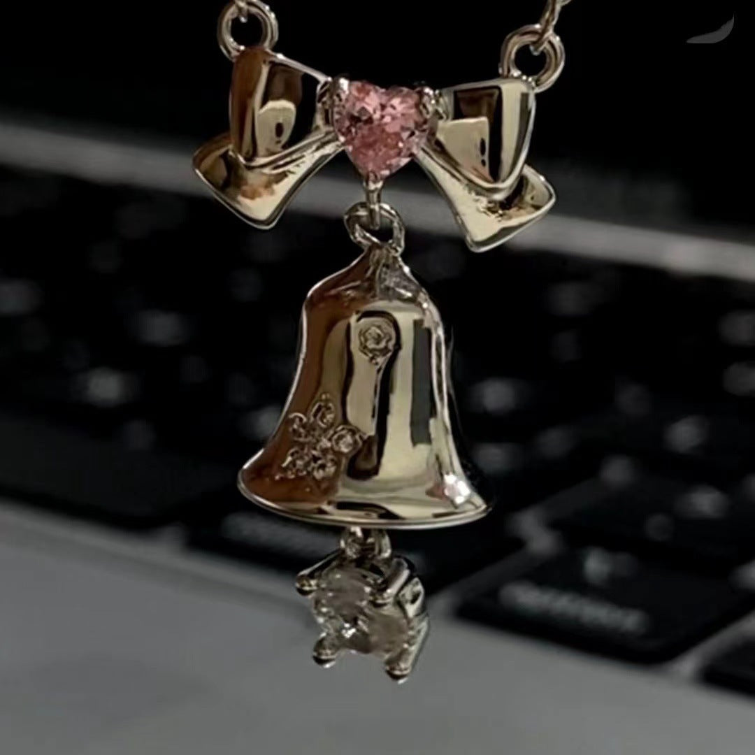 Jingling Bell Halskette Weibliche Ins Nische Temperament Hohe Sinn