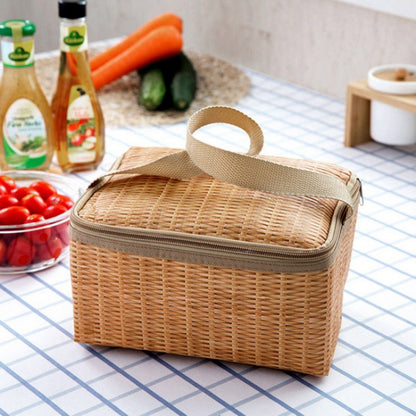 Bolsas térmicas para lonchera con aislamiento grueso y arroz
