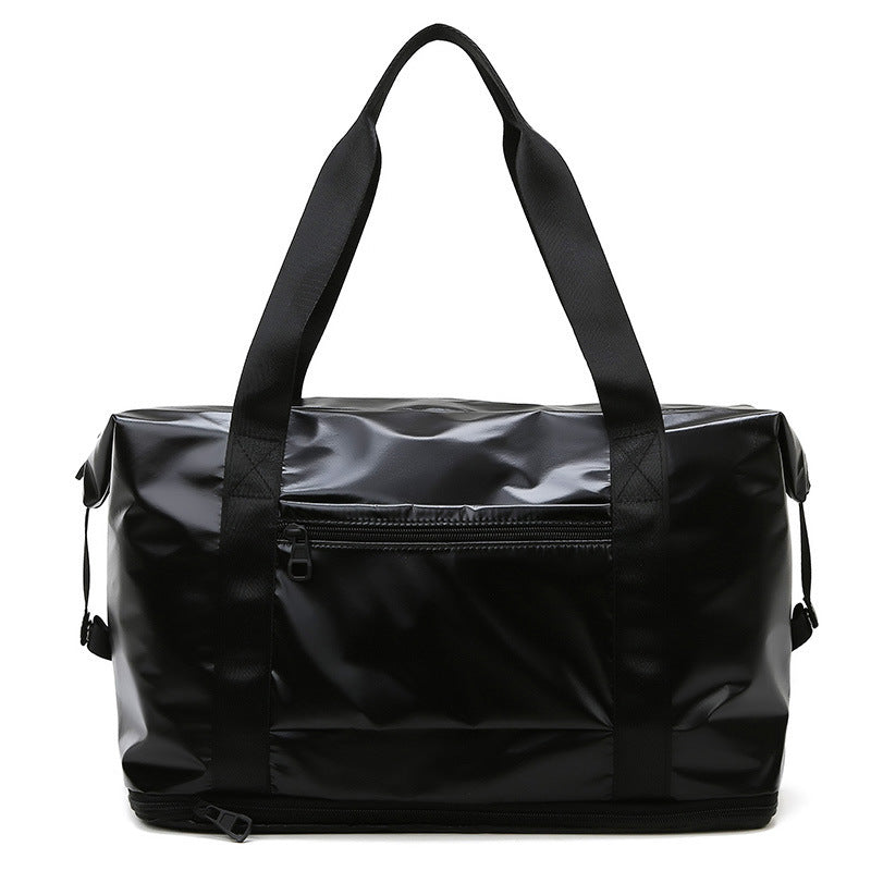 New Single-layer Expandable Trolley Travel Handbag