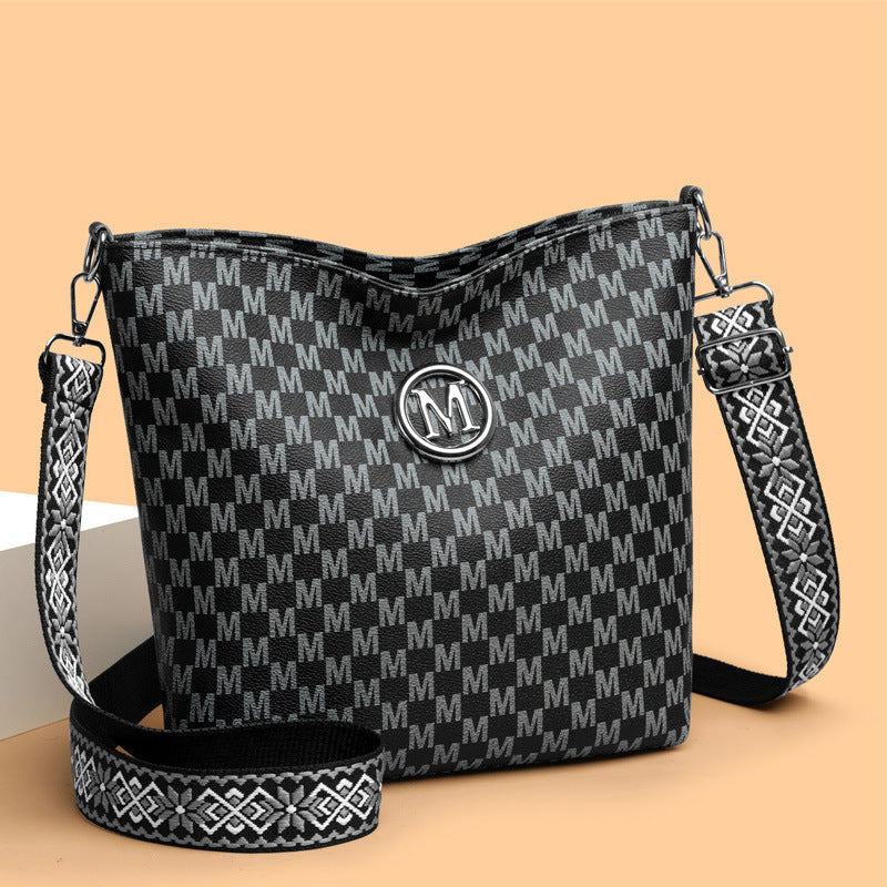 Women's Soft Leather Retro Shoulder Bag