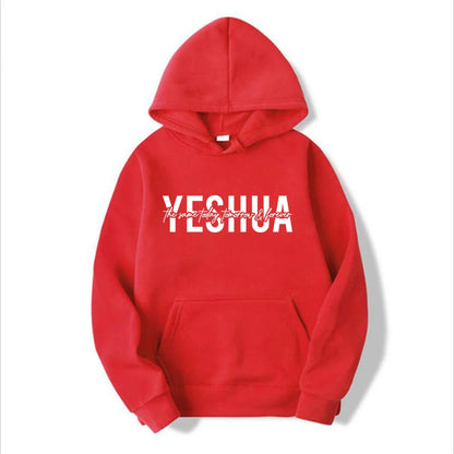 Yeshua Hoodie Christian Kapuzenpullover Religiös