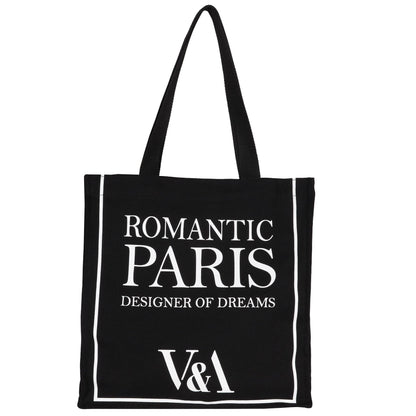 Bolsa de compras estilo literario simple