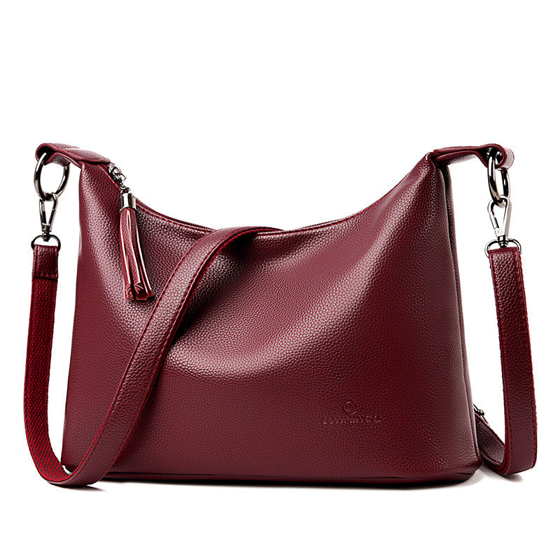 Leather Shoulder Underarm Bag