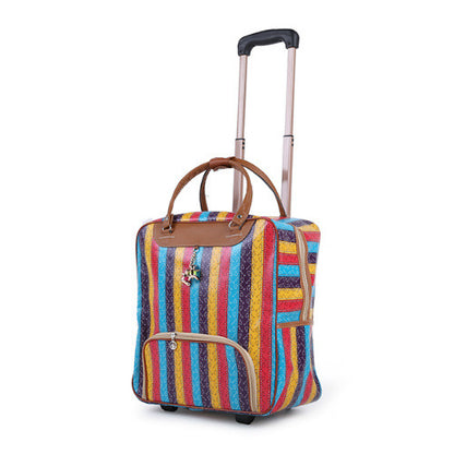 Estuche de viaje con ruedas de PU