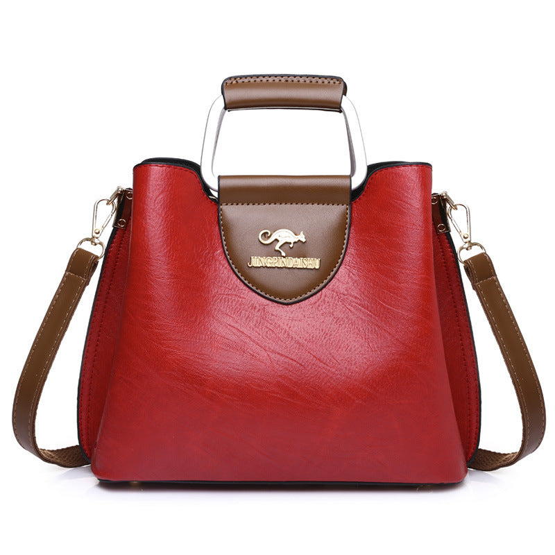 Women's High-grade Soft Leather Shoulder Bag
